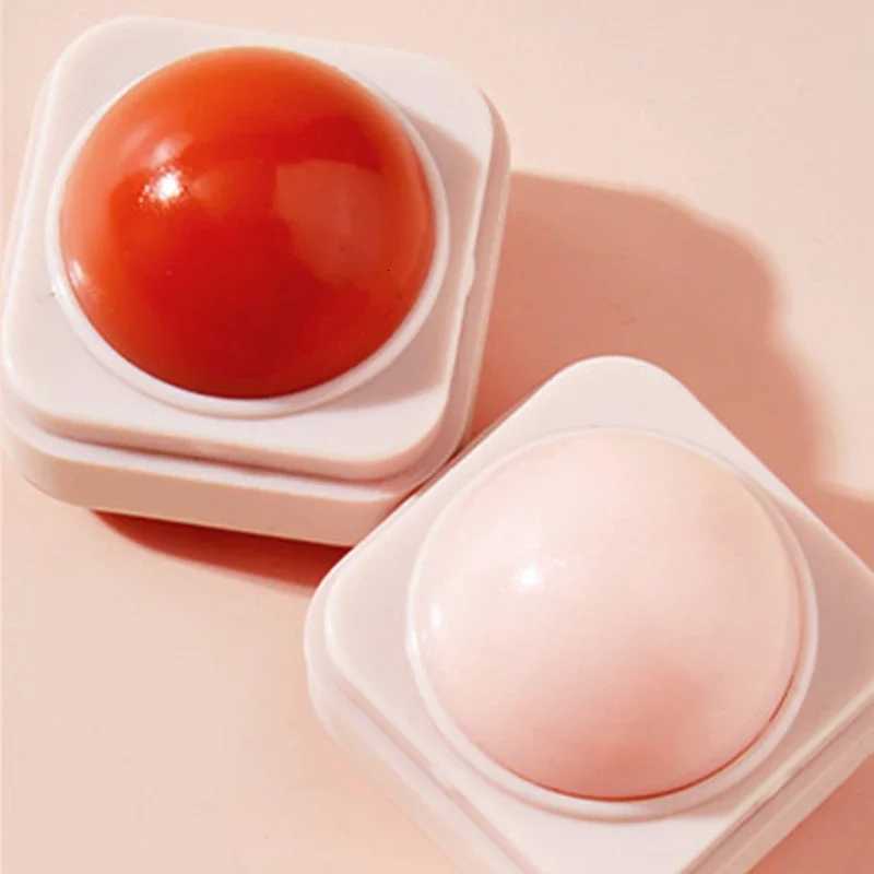 Mini Pudding Temperature Change Lip Balm Lasting Nutritious Lipstick Peach Lip Care Lipstick Base Transparent Repair LipglossXJ250807
