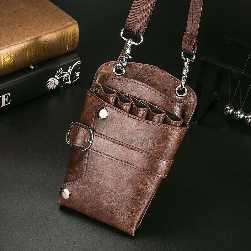 Functional Bags Hairdresser Pet Stylist Crossbody Hair Cutting Scissors Hairdressing Tool Bag Factory Supply