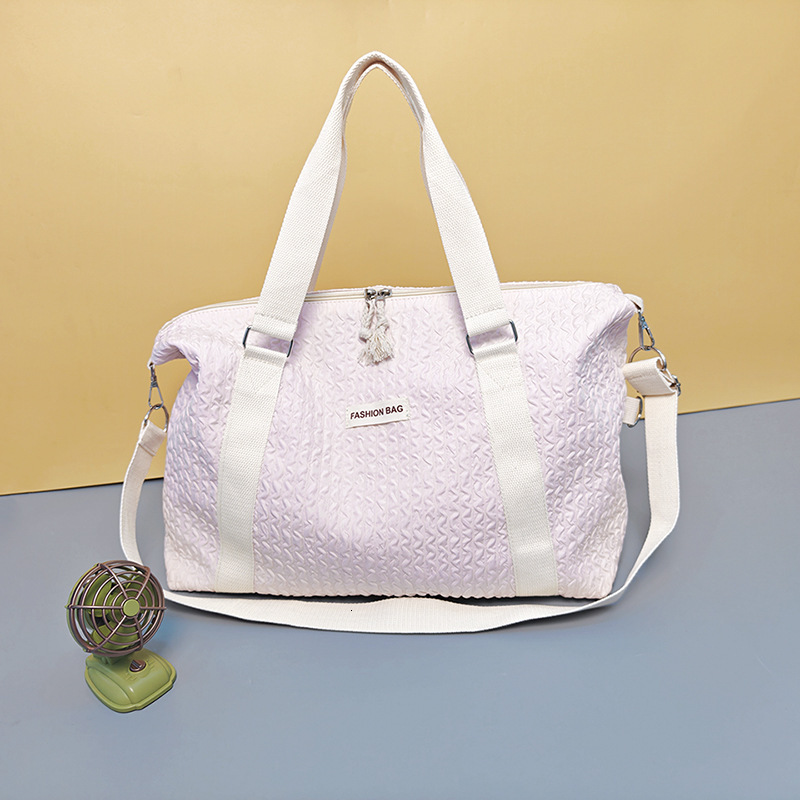 Short Trip Women Large Capacity Handbag Dry Wet Separation Multifunctional Yoga Small Fresh Lage Storage Bag