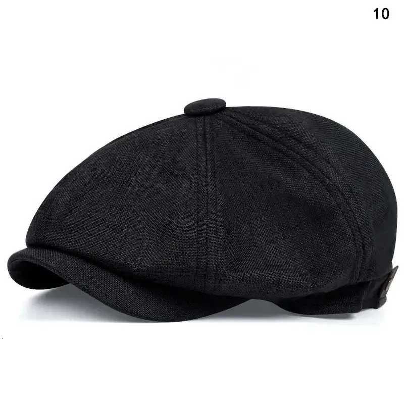 Men Casual Peaky Blinders Hat Spring Autumn Retro Beret Hats Wild Casual Hats Unisex Wild Octagonal C Girl Newsboy English Hat XJ250807
