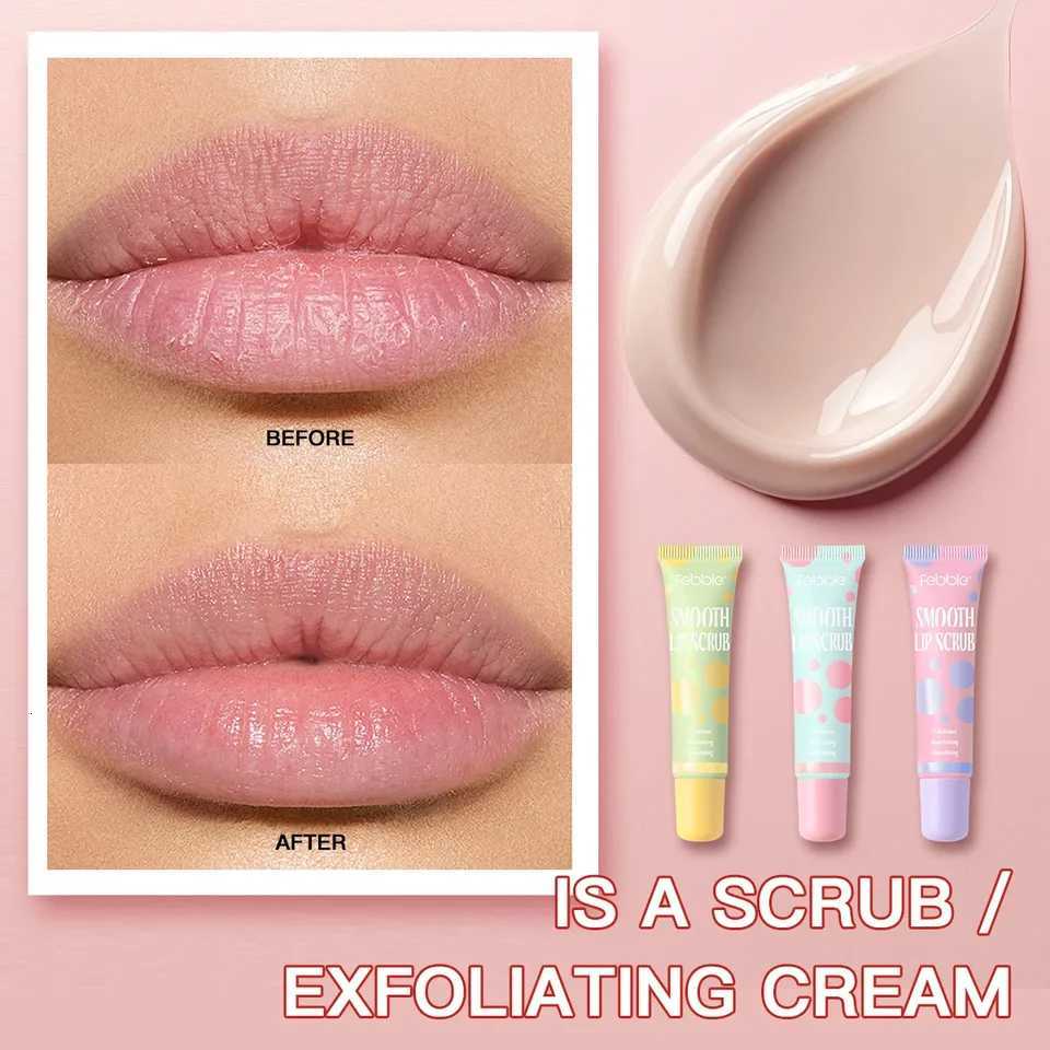 Moisturizing Lip Scrub Hydrating Brightens Dark Lips Removes Dead Skin Cells for Soft Smooth Kissing Lip Care TreatmentXJ250807