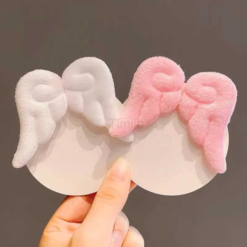 New Arrival Wing PLUSH Hairpin Super Cute Angel Accessories Girl Hair Clip Barrettes Hairgrip Headdress Headwear Hairclip Ornaments U250807