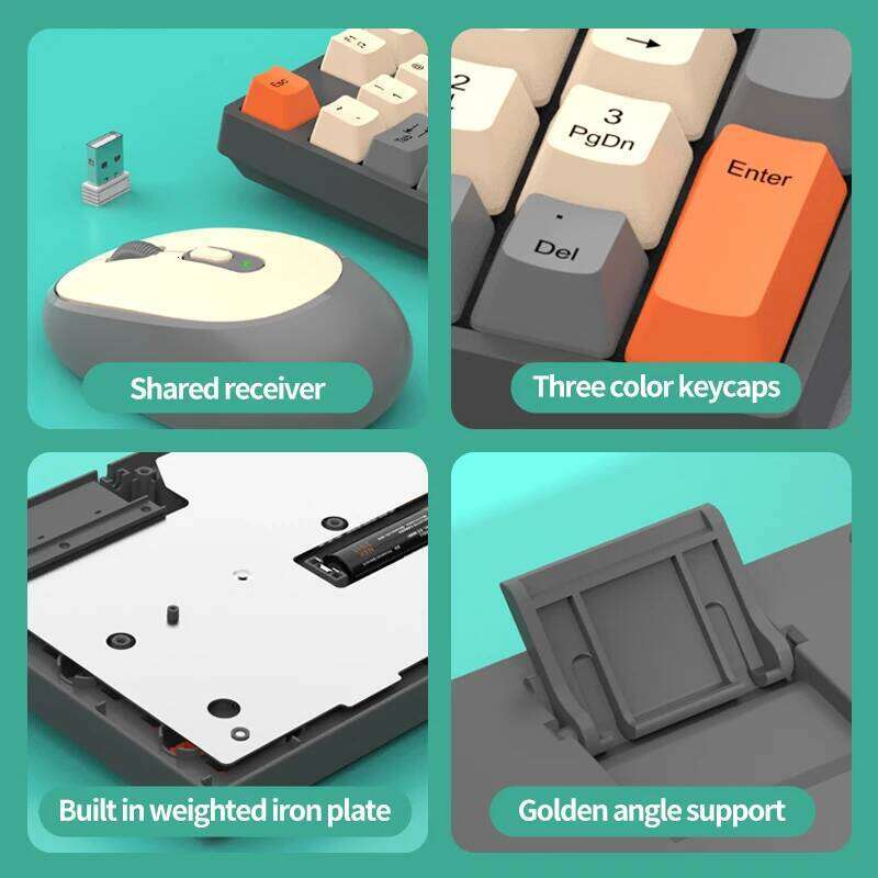 Unsharkable & Shipadoo Keyboard Gaming Wireless Laptop Desktops PC Computer Office Accessories Free Wireless Mouse With Numpad