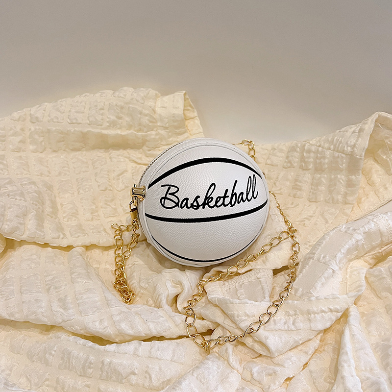 Free shipping designer Internet Celebrity Basketball Bag Niche Mini Bag for Women Ins Personality Chain Crossbody Bag Coin Key Lipstick Bag