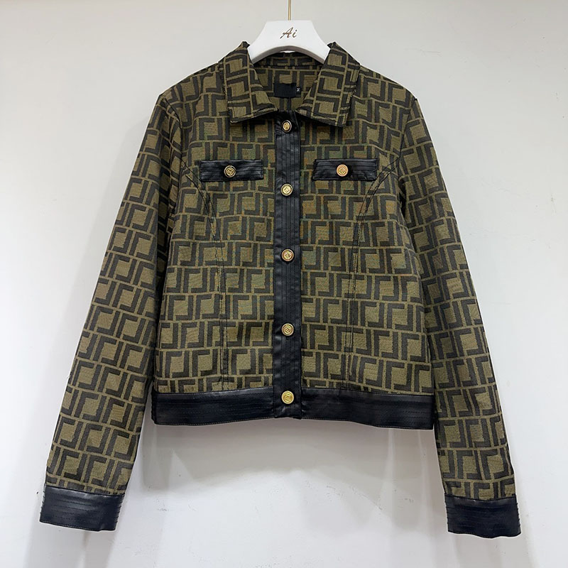 Designer's New Fashionable Loose Multi functional Retro Plaid Splicing Design Jacket