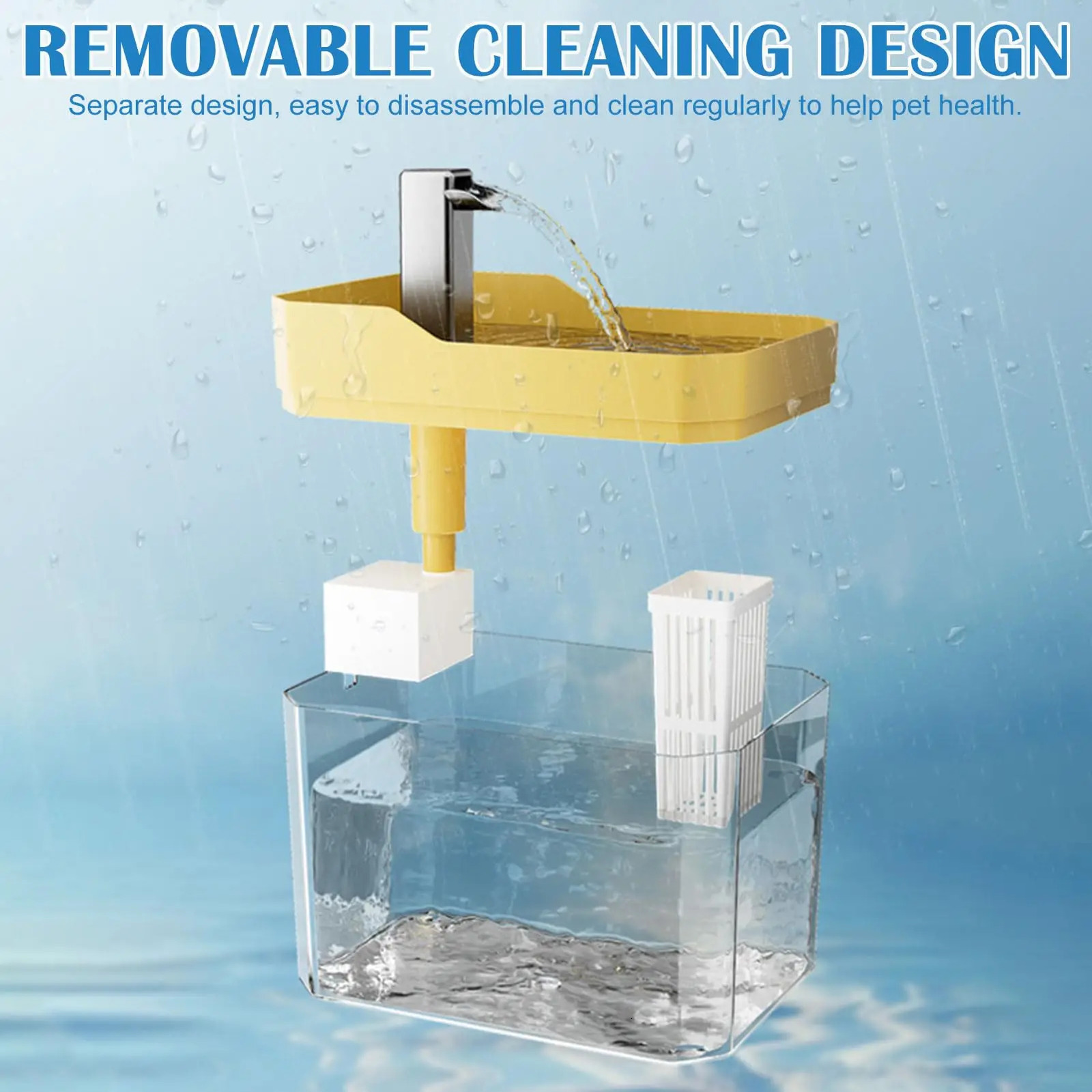 Cat Water Fountain Cat automatic water dispenser filters circulating flowing water intelligent pet automatic water dispenser 250805