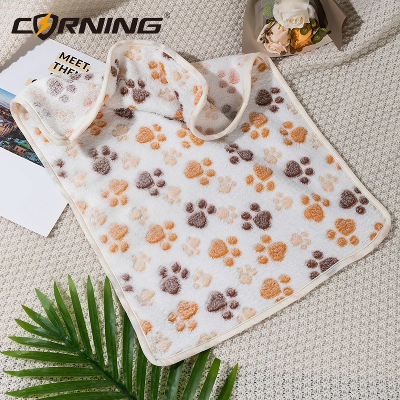 40X60CM Pet Blanket Super Soft Fluffy Winter Warm Dog Blanket Cute Warm and Comfortable Cat and Dog Cushion Blanket Pet Supplies 250804