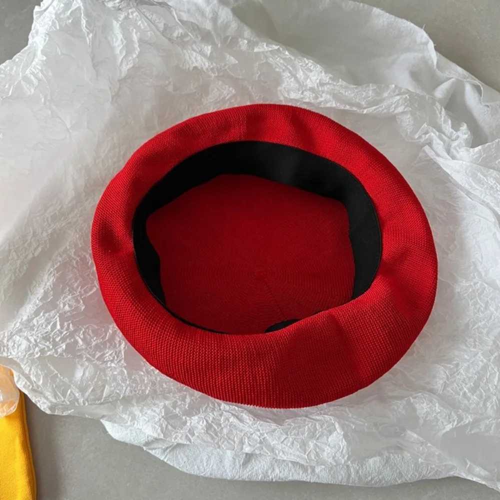 Retro Funny Orange Berets Creative Cute Tomato C Casual Vintage Painter Hat Unisex XJ250807