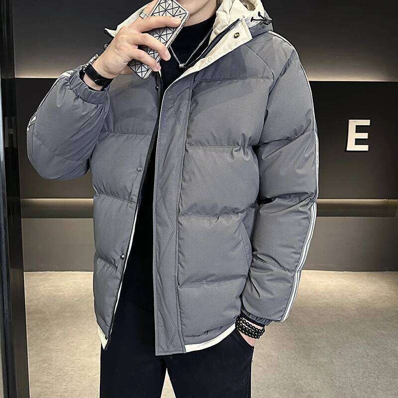 Designer Clothing 2025 Winter Puffer Jacket Men Cotton Padded Oversizd Parka Coats Hooded Waterproof Thermal Warm Jackets