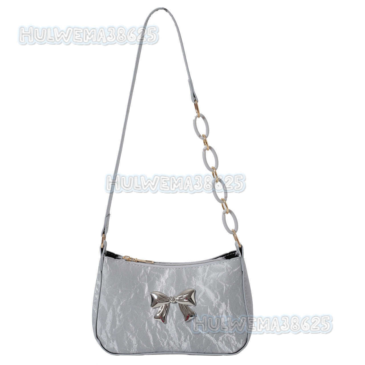 Womens Underarm Bag 2025 Spring New Fashionable Single Shoulder Bag with Bowknot Handbag H250806