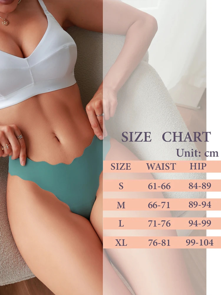6pcs Seamless Ruffled Belt Underwear Womens UltraSoft Panties Sexy Breathable Thongs Female Low Waist Stretchy GString TBack 250807