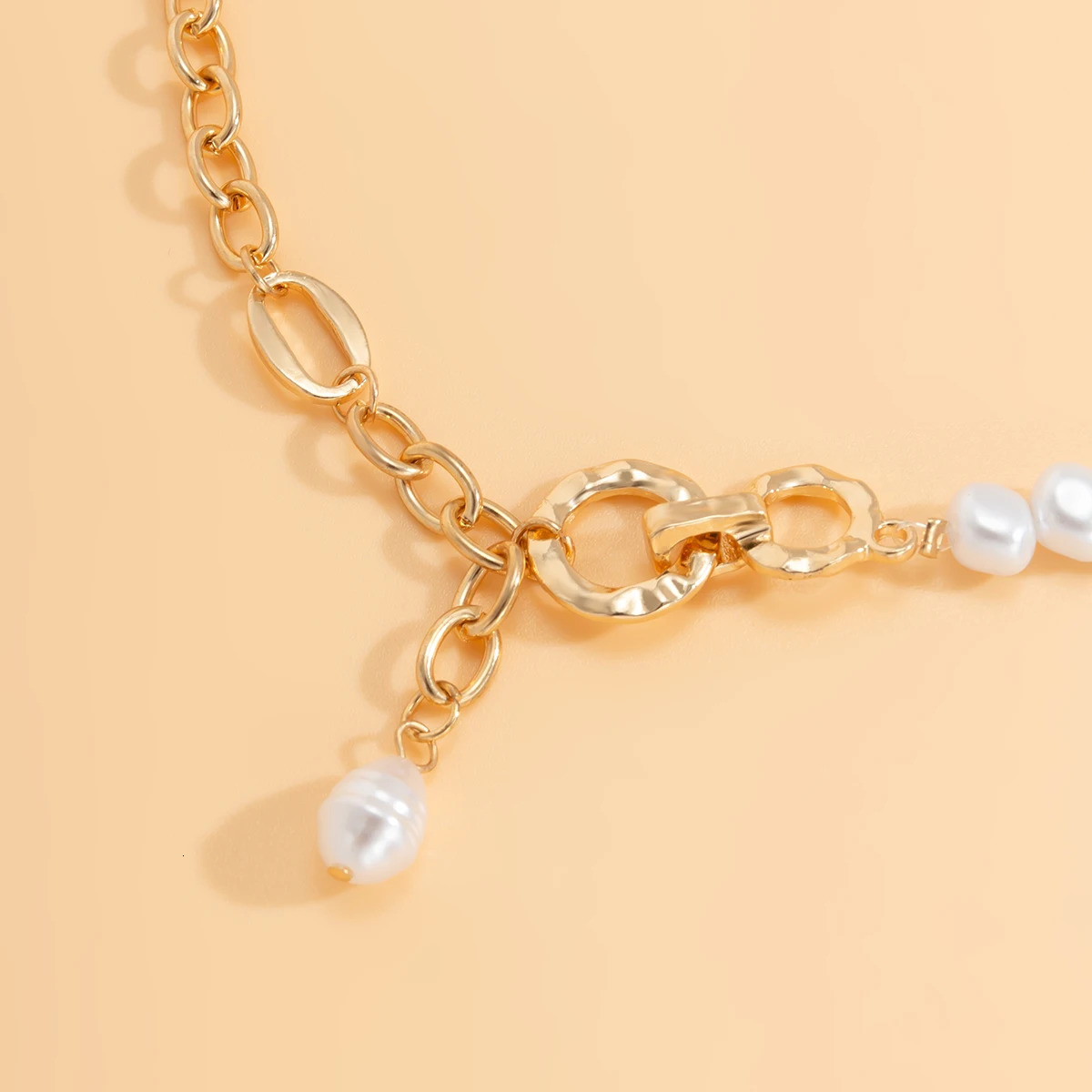 Pearl Beads Chain Short Choker Necklace for Women Fashion Pearl Pendant Necklace Trendy Collar Jewelry Gifts 250730