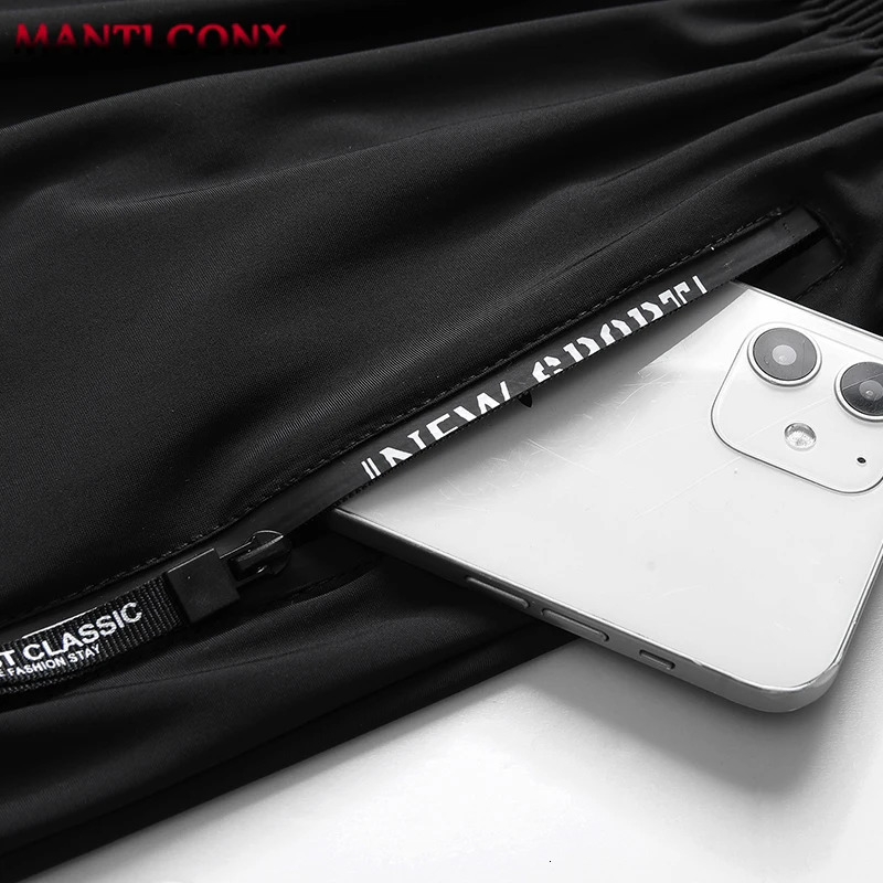 Quick Dry Shorts Men Summer Thin Short Pants Running Sports Bottom Gym Fitness Beach Zipper Pocket Loose Sweatpants 250807