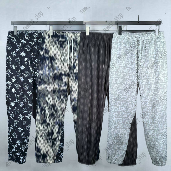 Autumn mens pants designer luxury sweatpants joggers Jacquard drawstring Pant Double letters casual Trousers size S-XL jogger