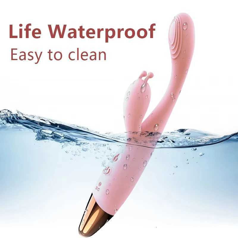 10 Speeds G-Spot Vibrator for Women Sextoy Nipple Clitoris Stimulator Finger Dildo Shaped Vibes Sex Toys Female Adult Supplies W250807