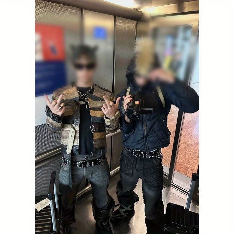 High Quality Belt for Men and Women Black Belt Jeans Punk Tight corset Belt 250805