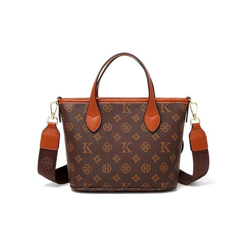 MKF designer bag free shipping Light luxury high-quality vintage floral handbag with new print simple and large capacity womens crossbody bags
