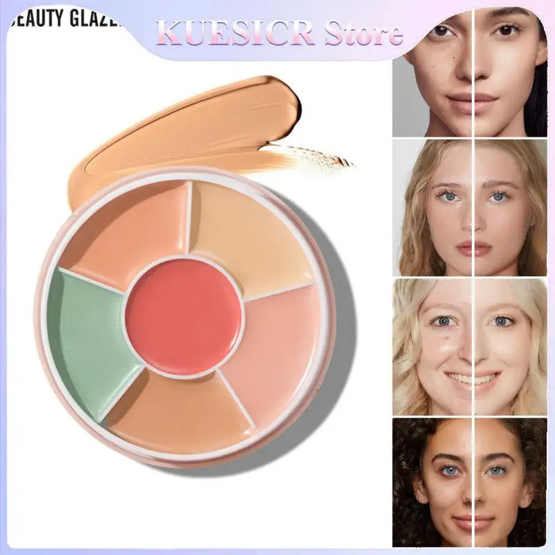 1/3/5pcs Multi-Colour Concealer Palette Suitable For All Skin TypesConcealer For ContouringNo Makeup RemovalSafe And Portable 250730