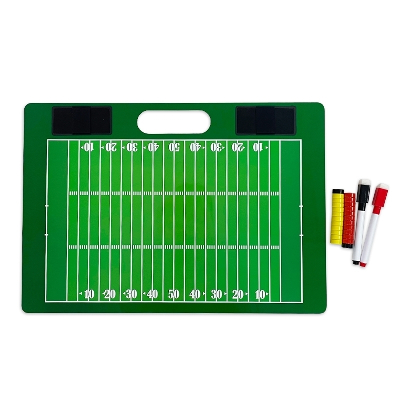American Football Tactics Board Magnetic doublesided printing writable erasable game portable rugby strategy board y250729