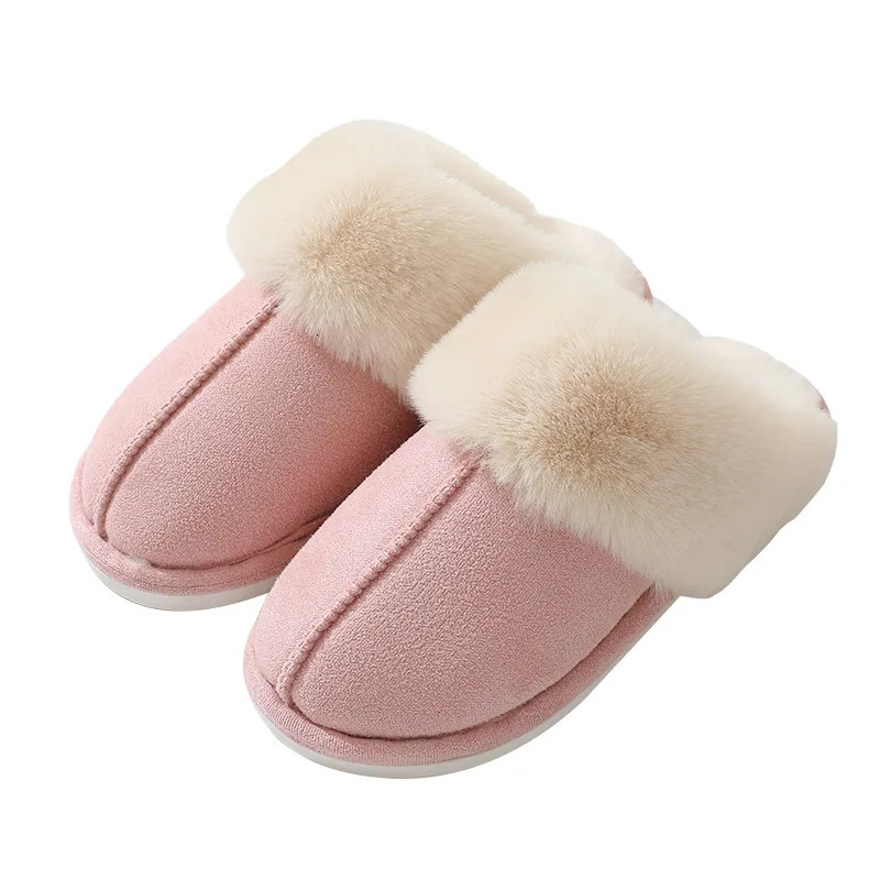 Shevalues Fashion Fur Slippers Women Fluffy Winter House Shoes Memory Foam Fuzzy Slippers Short Plush Slipper Indoor And Outdoor 250805