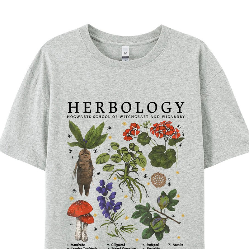 Unisex Fashion Tee with Unique Prints Comfortable Round Neck T shirt