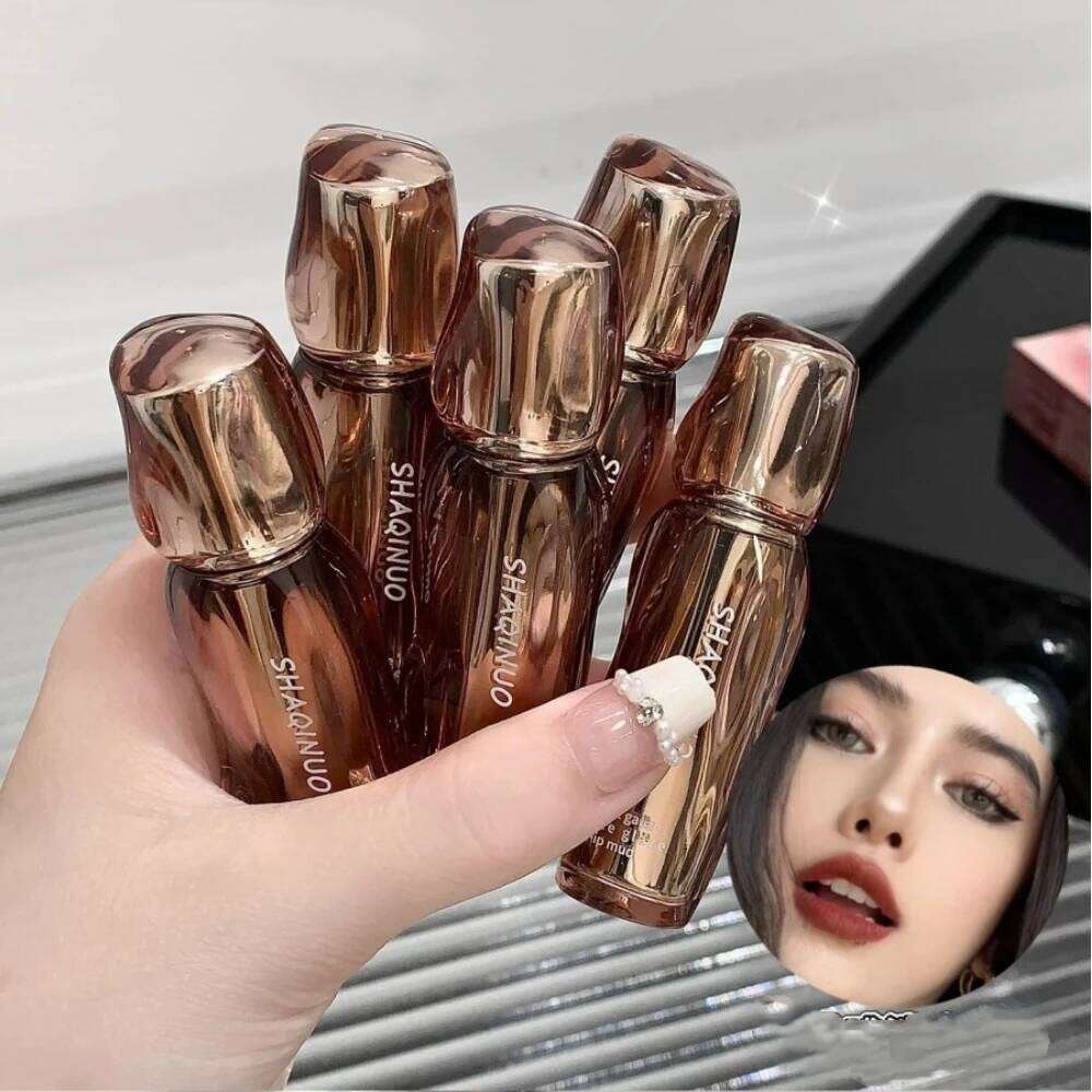 Soft Mist Gloss Veet Matte Tea Brown d Waterproof Non-Sticky Lip Glaze Sdge Proof Not Fade Liquid Lipstick Makeup X250807