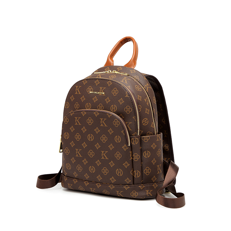 MKF designer bag free shipping Light luxury high-quality backpack fashionable Large capacity classic versatile vintage handbag for women
