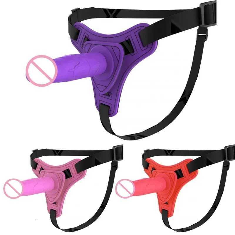 Strap-on Wearable Realistic Dildo Pants for Women Gay G-spot Penis Harness Belt Erotic Panties Adult Sex Toys for Lesbians W250807
