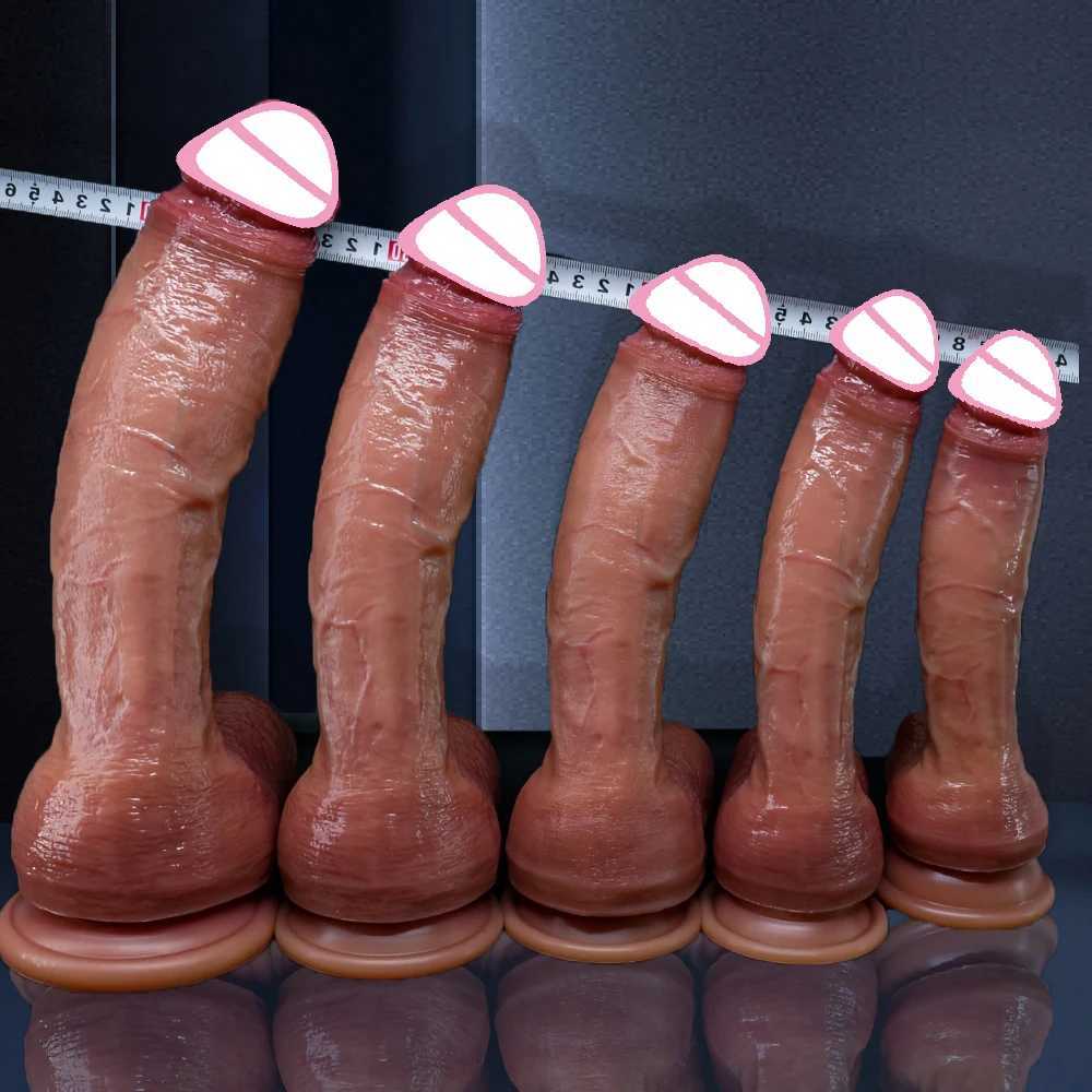 Oversized Realistic Dildo Huge Penis Penetration Anal Sex Toys For Women Masturbation Soft Dick Dildos Sexy Adult Sex Toy Gay W250807
