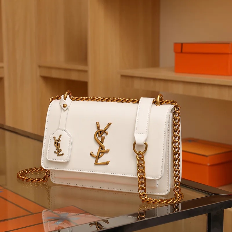 Designer bag luxury women's new high-end trendy versatile shoulder bag chain bag crossbody bag fashionable versatile handbag