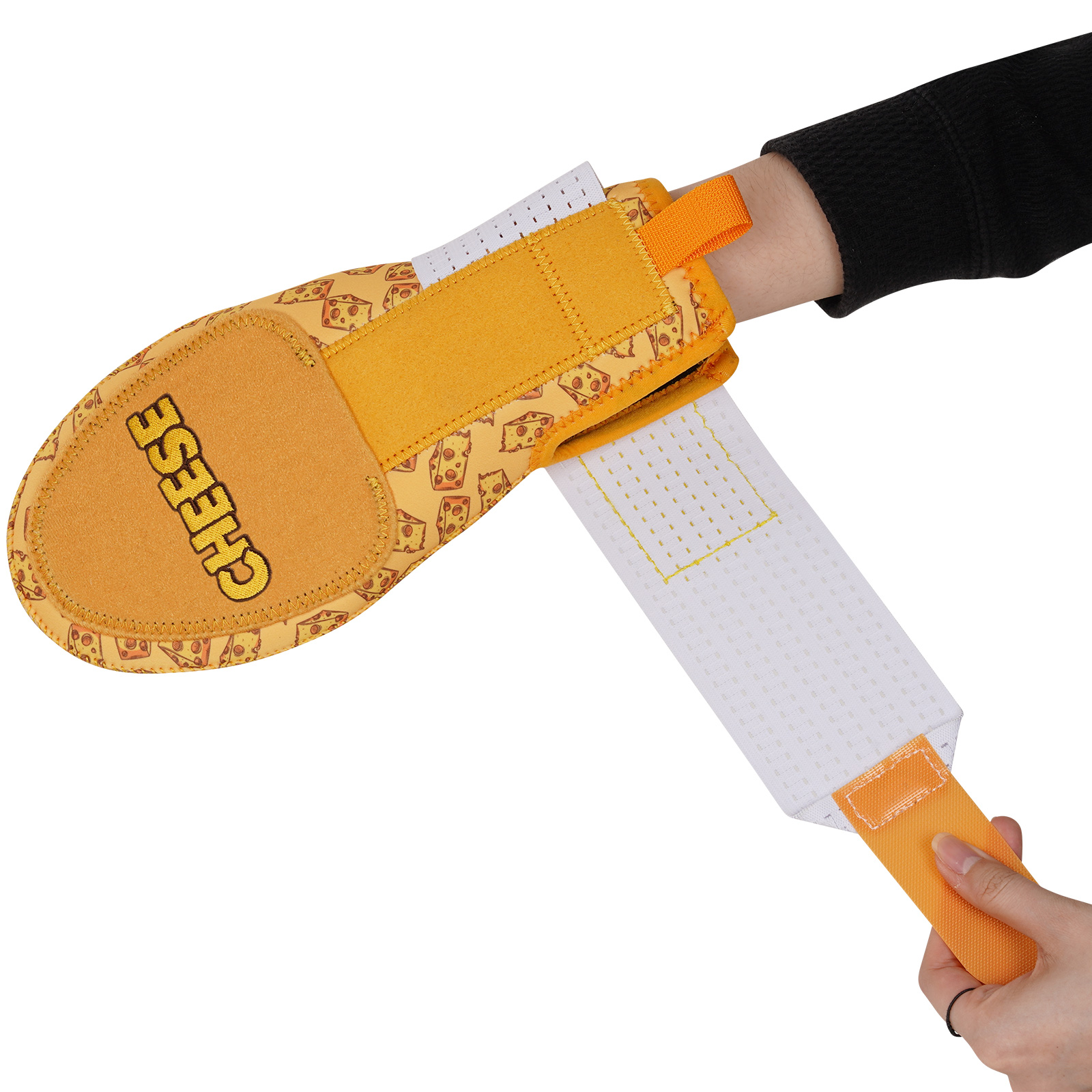 Sliding Mitt Slide Youth Yellow Cheese Glove Baseball Oven Baserunning Mitten Runner Softball Hand Guard