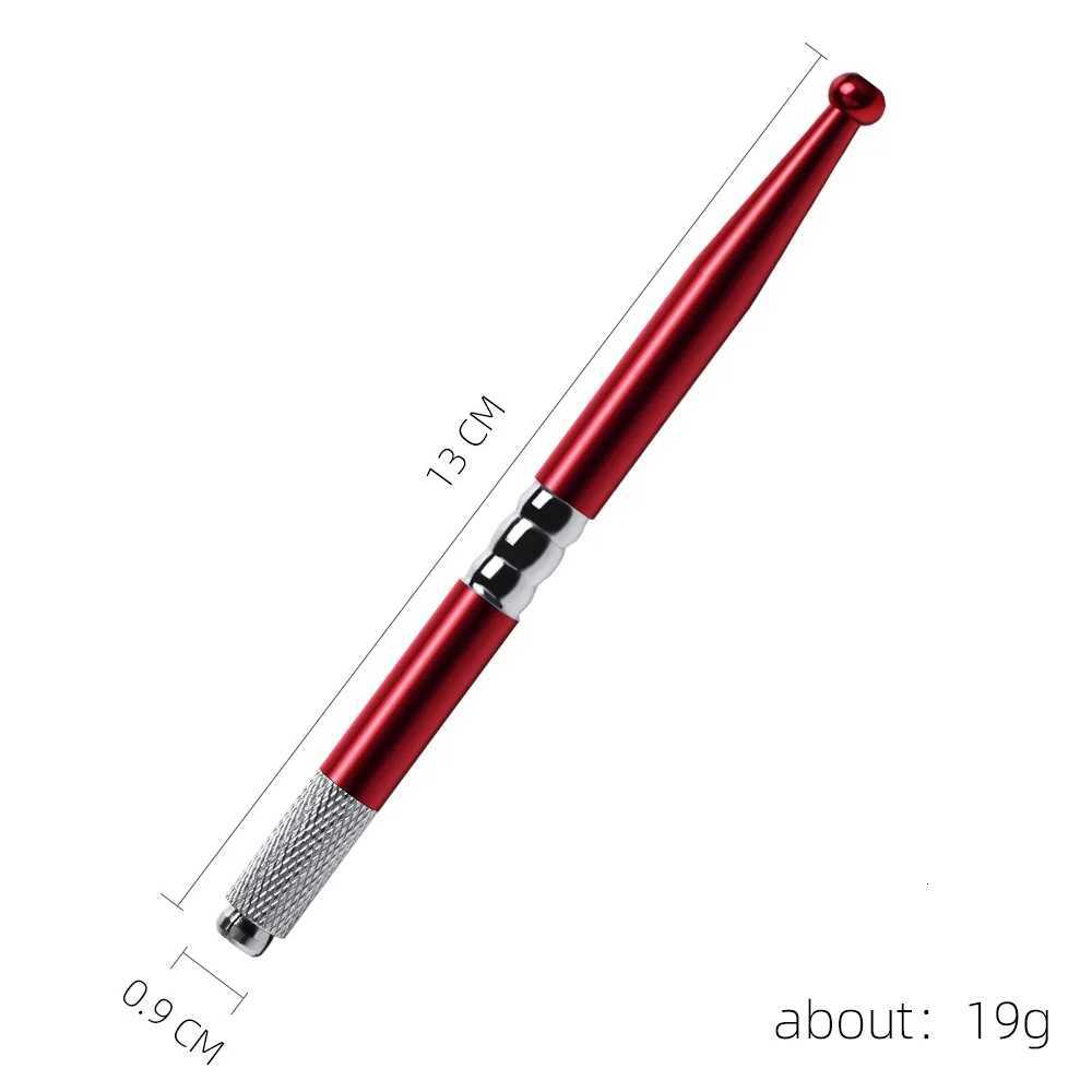 3D Microblading Pen Tebori Tattoo Pen Eyebrows Eyeliner Manual Tools Needles Permanent Makeup Tattoo Supplies Professional Blade W250807