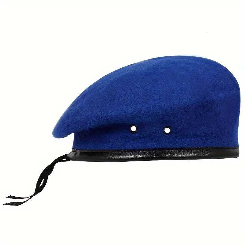 Unisex Solid Color Beret Men Women Painters Hats Autumn Winter Warm Berets Flat Cs XJ250807