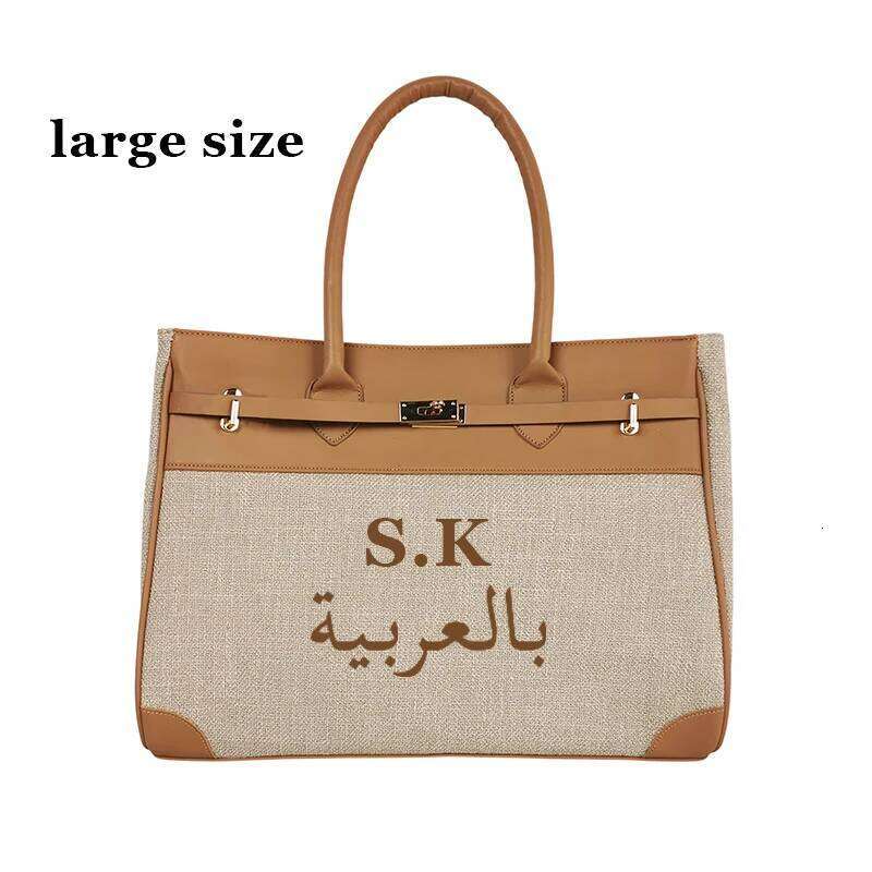 Women S Office Commuter Large Capacity Fashion Shoulder Travel Portable Shopping Handbag Casual Canvas Tote Bag
