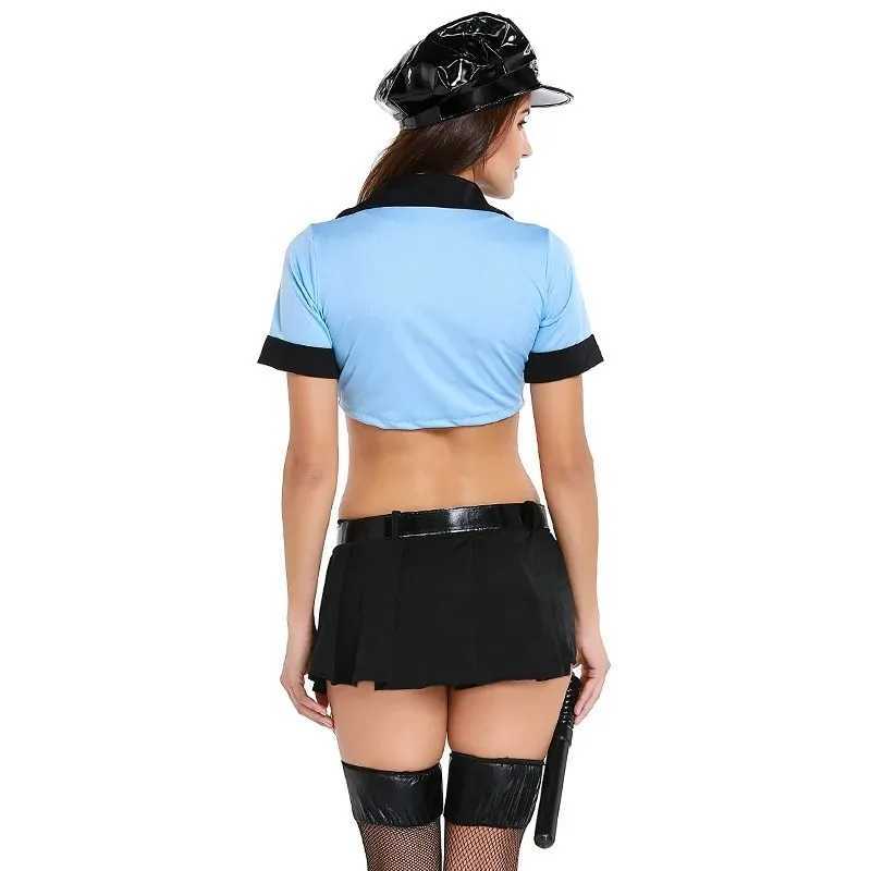 Sexy Women Lingerie Uniform Outfit Ladies Exotic Costume Sex Erotic Halloween Man Officer Cosplay Fancy Dress L250807