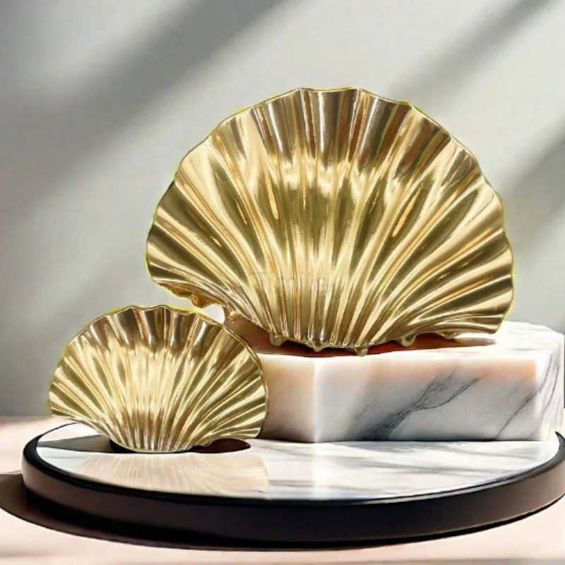 Metal Irregular Texture Shell Shape Hair Claw Clips for Women Girls Hair Clips Ponytail Hair Pins Fashion Jewelry Hair Accessories U250807