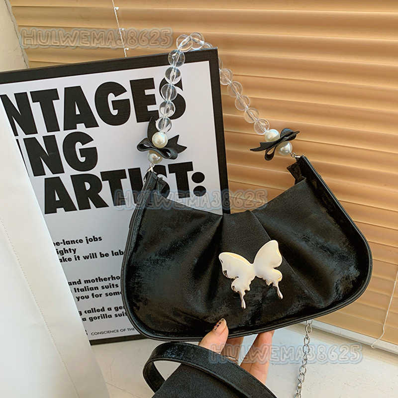 Niche Design Bag for Women 2024 New Stylish Versatile Chain Crossbody Bag for Work Small Bag Pleated Bag H250806