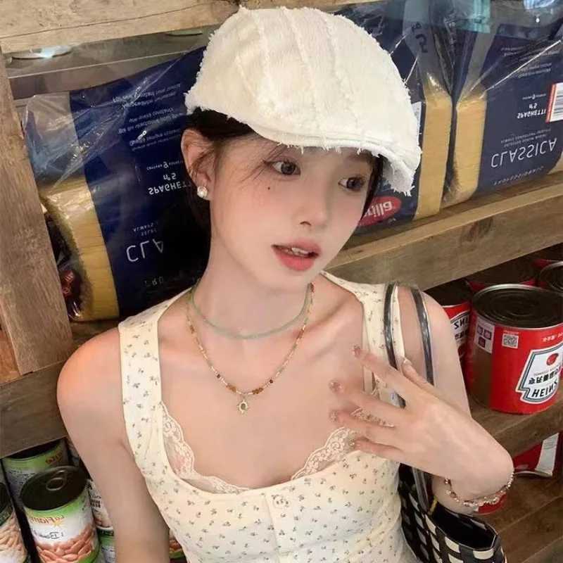 Fashion Unisex Solid Color Fabric Beret C For Women Japanese Style Painters Hat All Matched Autumn Retro Hat Female Gift XJ250807