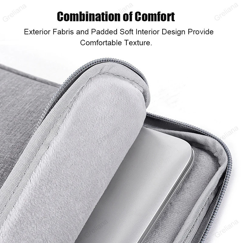 Laptop Bag 13.3 15.6 14 inch Waterproof Notebook Case Sleeve For Macbook Air Pro 13 16 15 Computer Handbag Briefcase Bag 250807