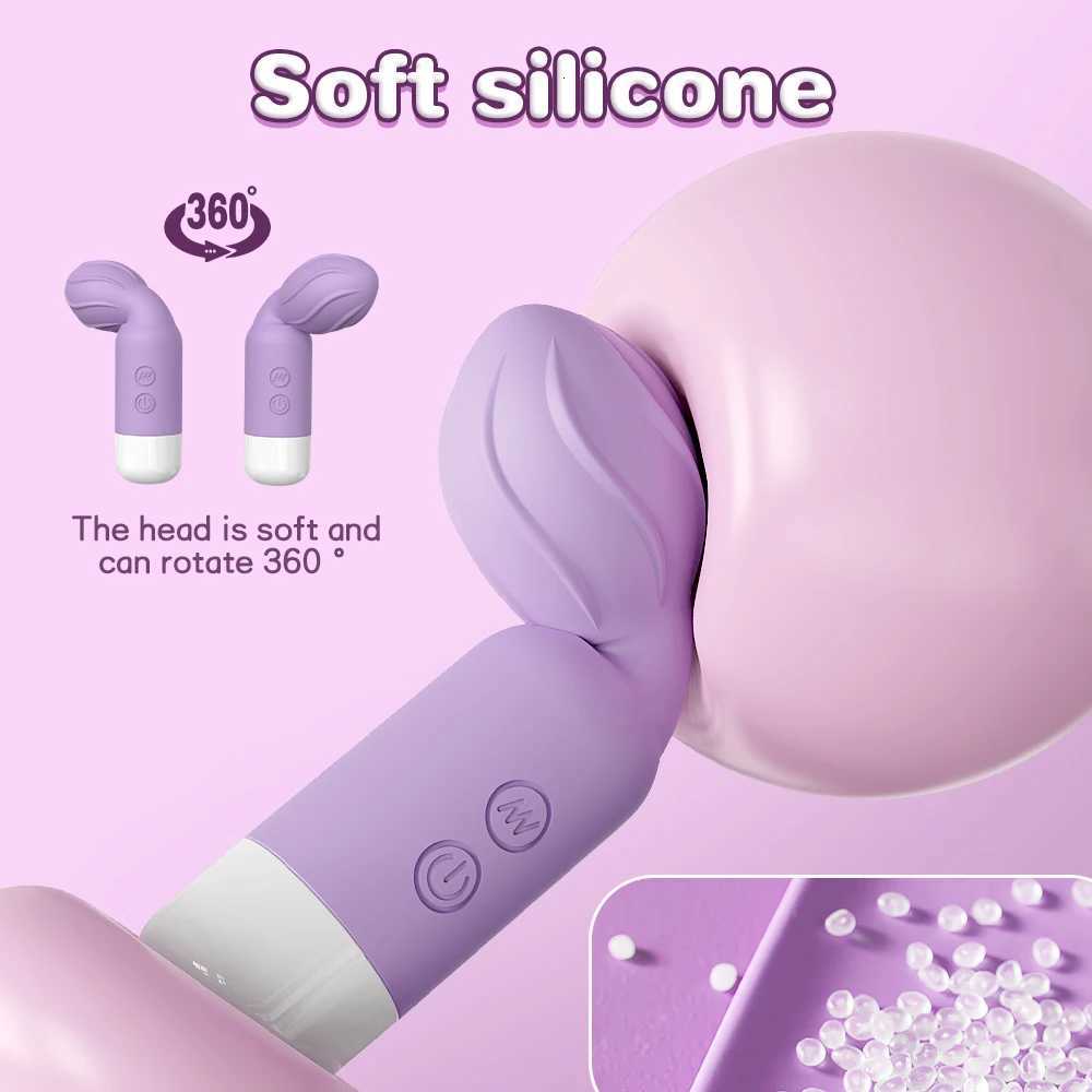 Mini AV Vibrator for Women Clitoris Stimulator Nipple G Spot Dildo Female Body Massager Vibrating Masturbation Adult Sex Toys W250807