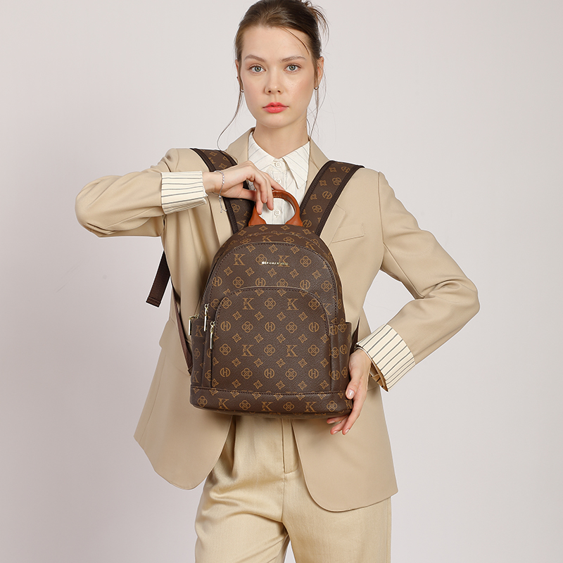 MKF designer bag free shipping Light luxury high-quality backpack fashionable Large capacity classic versatile vintage handbag for women