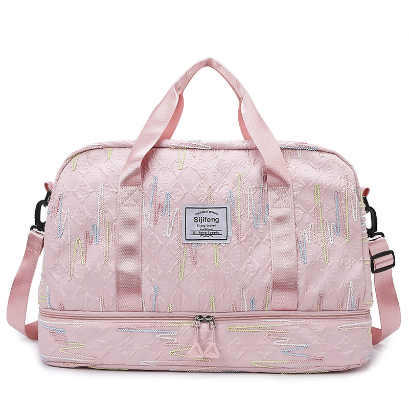 New High-Value Women's Handbag Large Capacity Travel Storage Multifunctional Sports Gym Bag