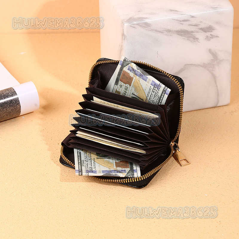 New Crocodile Organ Card Certificate Bag Short Wallet H250806