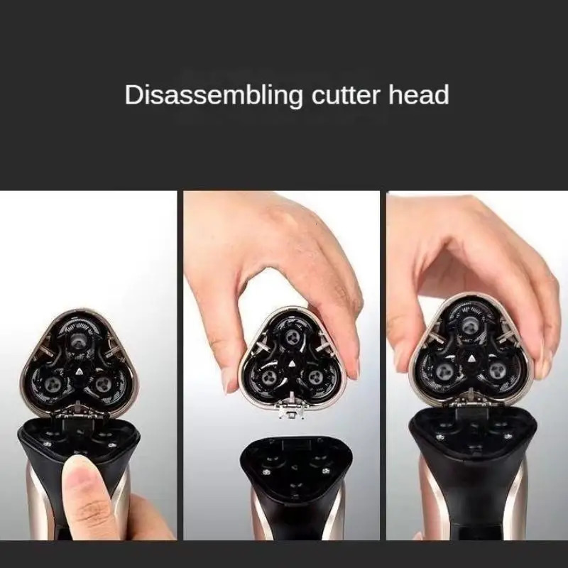 Mens Electric Shaver With LED Power Display/Washable Head/USB Fast Charging Floating Head Home Portable Travel Shaver. 250805