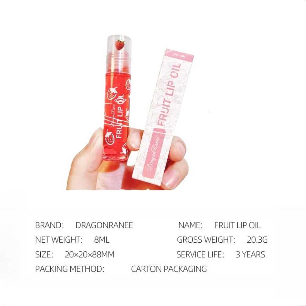 Hydrating Lip Oil Roller Gloss Moisturizing Nourishing Lip Balm Transparent Colorless Fruit Avocado Lip CareXJ250807