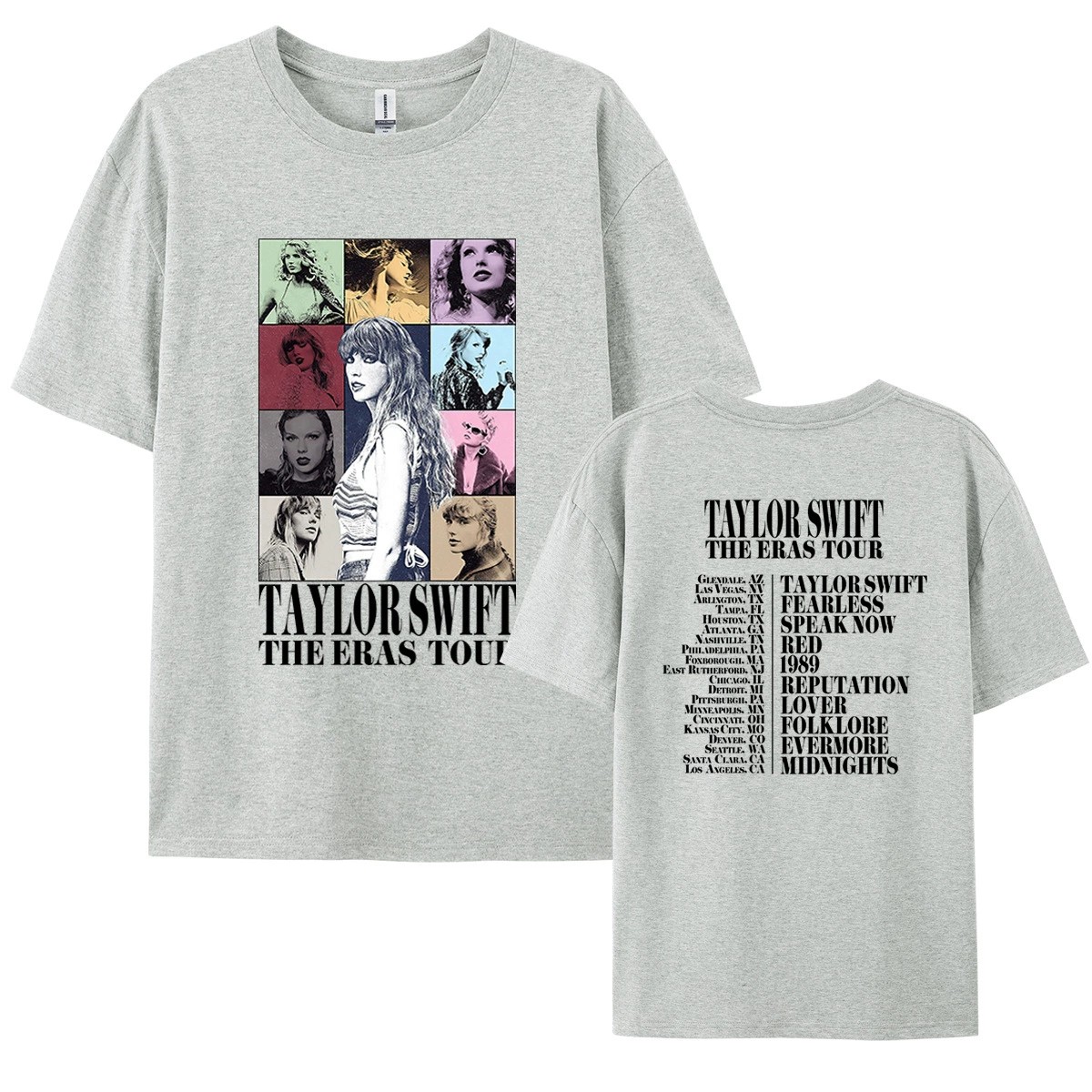 Modern fashionable printed round neck T shirt (for men and women)