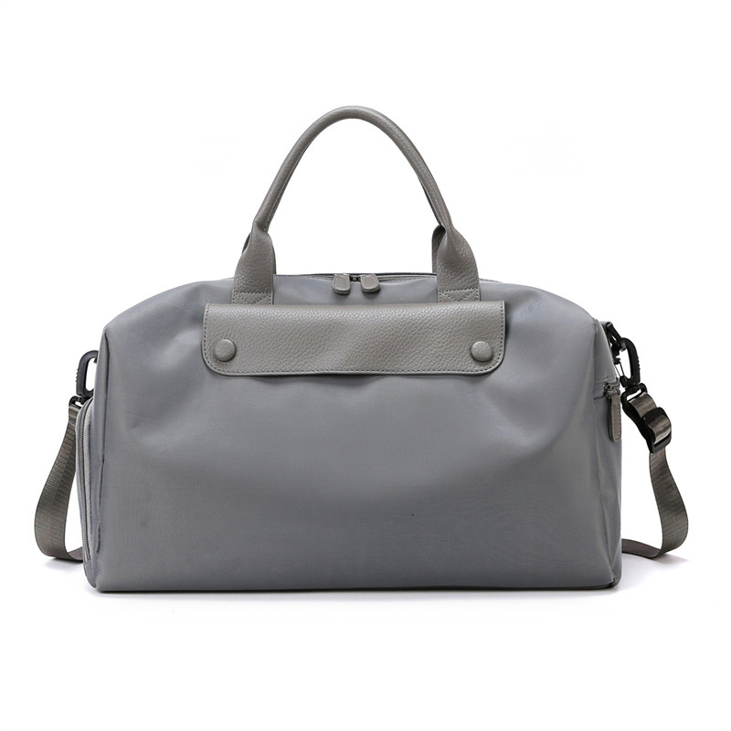 New Solid Color Large Capacity Sports Gym With A High-End Feel, Waterproof Storage Bag, Outdoor Tote Bag