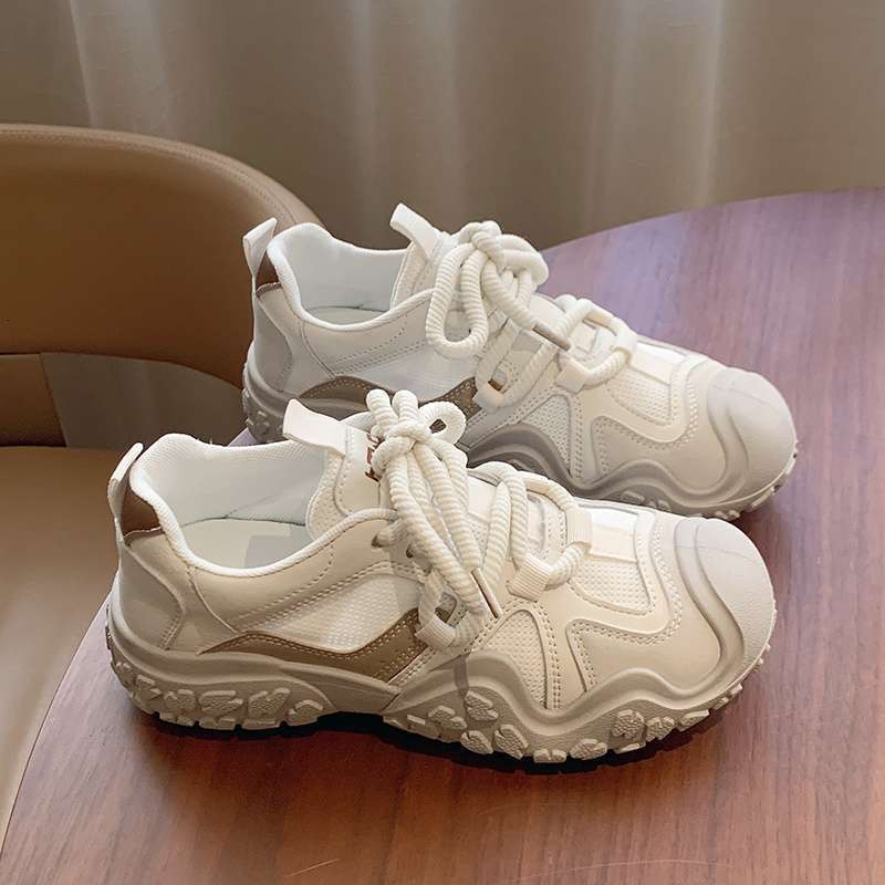 Designer Women's Sports Shoes 2025 New Multi functional Running Shoes Breathable Dad Shoes