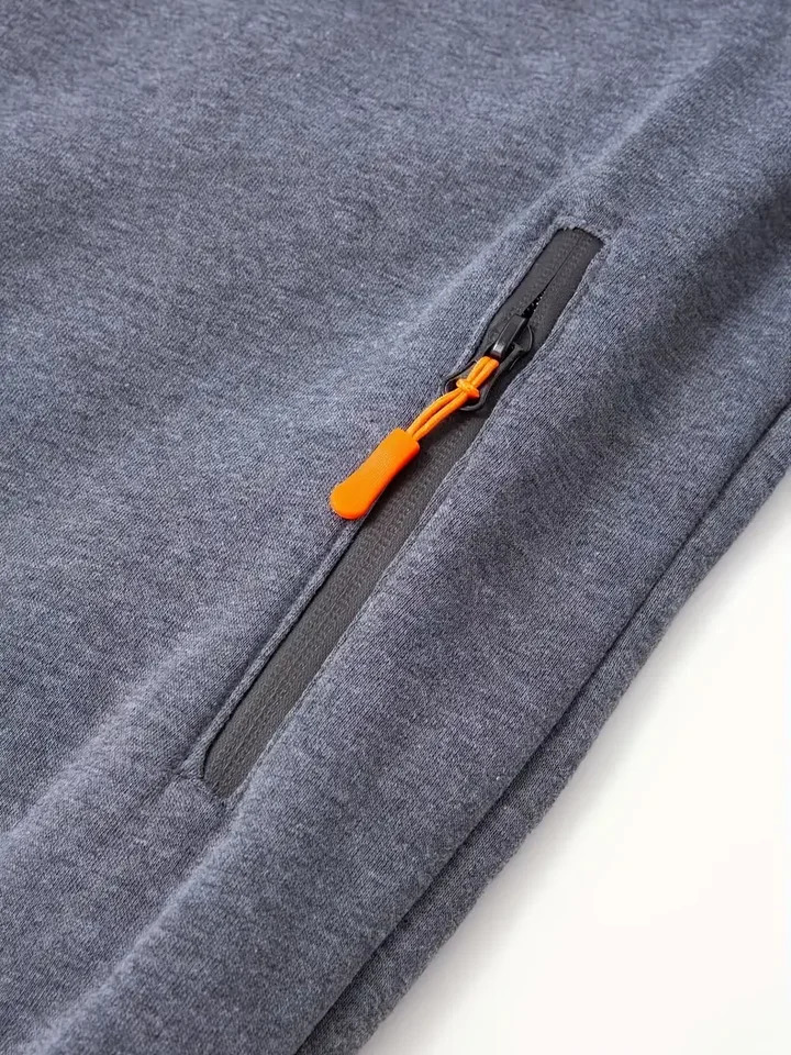 Mens Casual Sports Sweatshirts with Full Cardigan Zipper n Can Be Worn Casually on Climbing and Running MultiZipper Des 250807