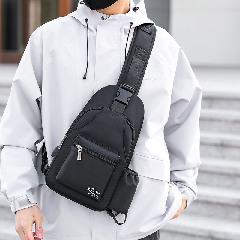 Free Shipping Designer Luxury Chest Bag Men's Crossbody Bag New Fashion Casual Large Capacity Waterproof Oxford Cloth Shoulder Bag Phone Bag Hand